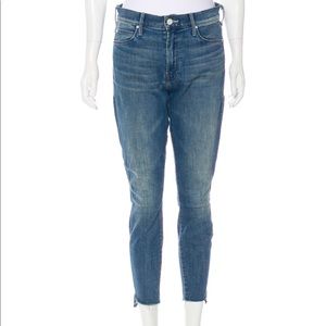Mother midrise skinny jeans size 28